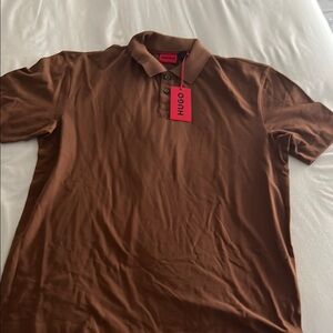 HUGO Rich Brown Men's Polo Shirt